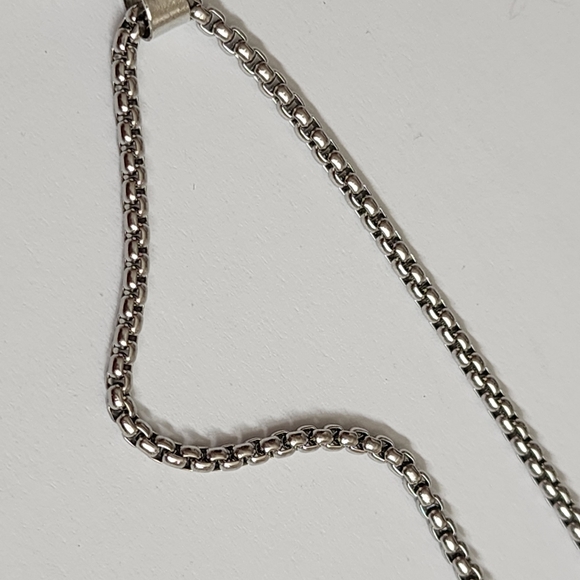 Chic Multicolour Rhinestones Pendant Statement Silver Tone Necklace - Picture 3 of 10